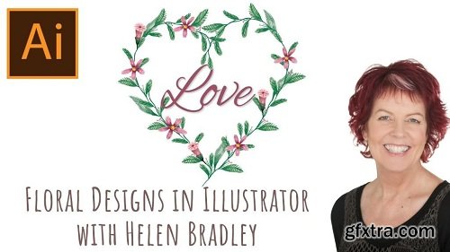 Create Wreaths & Other Floral Designs - An Illustrator for Lunch™ Class