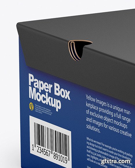 Paper Box Mockup 45941