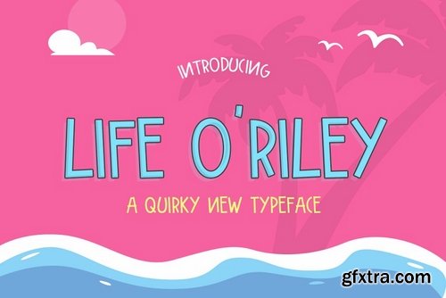 CM - Life O\'Riley Font 3914358