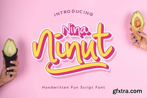 CM - Nina Ninut - Fun Handwritten Font 3912892