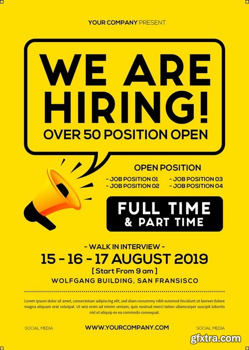 Job Vacancy Flyer