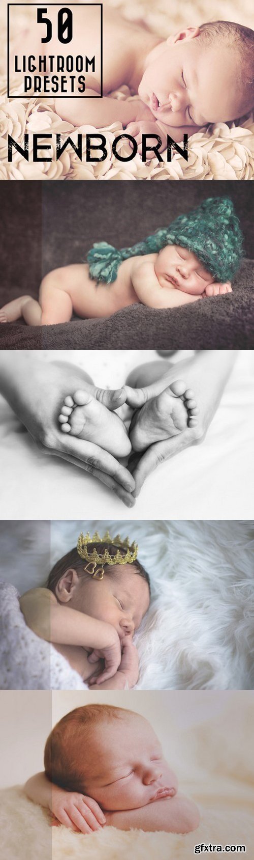 50 Newborn Lightroom Presets