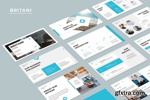 BRITANI -  Powerpoint and Keynote Templates