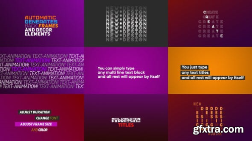 VideoHive Expression Titles 23602468