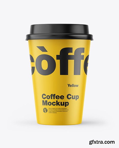 Matte Coffee Cup Mockup 45918