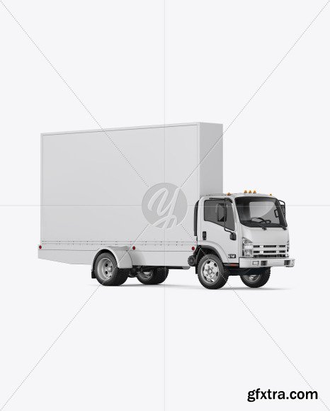 Mobile Billboard Mockup - Front View 45950