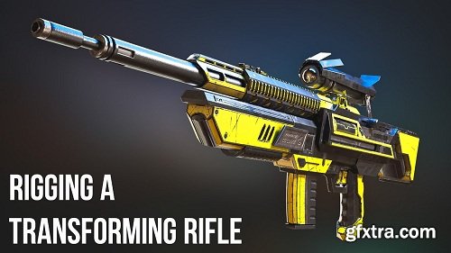 Rigging a Transforming Rifle in Blender 2.8