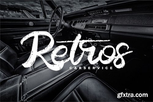 Blackout | Rough Script Font