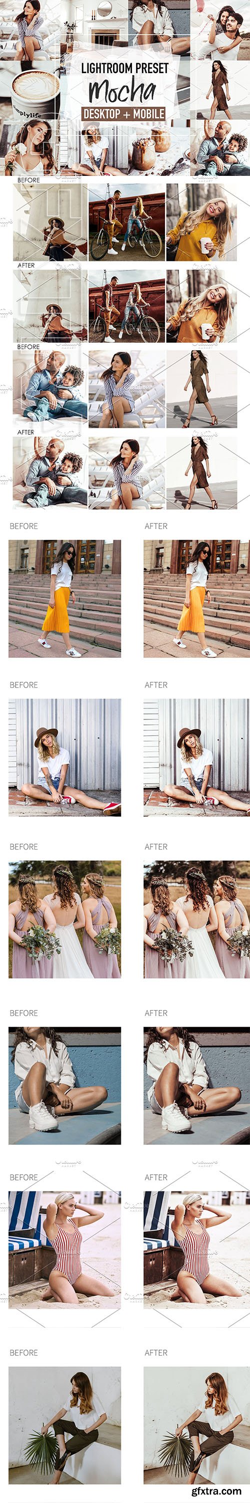 CreativeMarket - MOCHA 4 Lightroom Presets 3825458