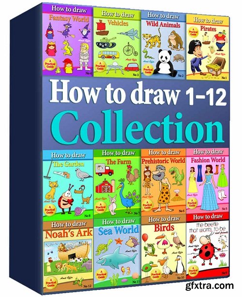 How to Draw Collection 1-12