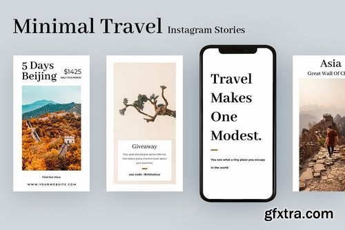 Minimal Travel Instagram Stories