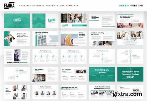 Emira - Creative Business Company PowerPoint