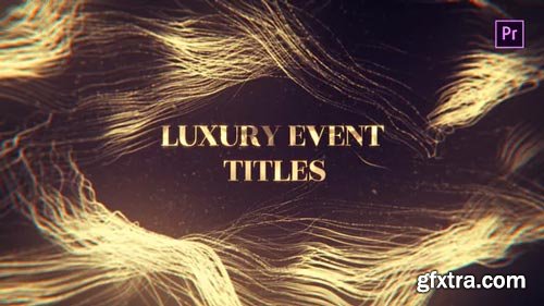 Videohive - Luxury Event Titles Mogrt - 22629864
