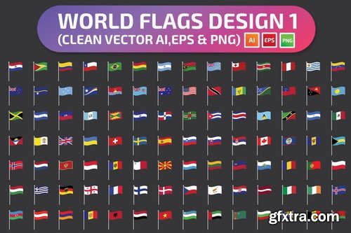 World Flags Set