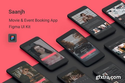 UI Kit Pack for Figma Adobe XD and Sketch