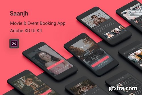 UI Kit Pack for Figma Adobe XD and Sketch