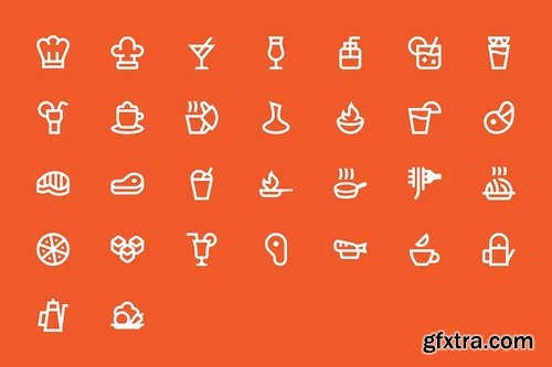 Restaurant icons