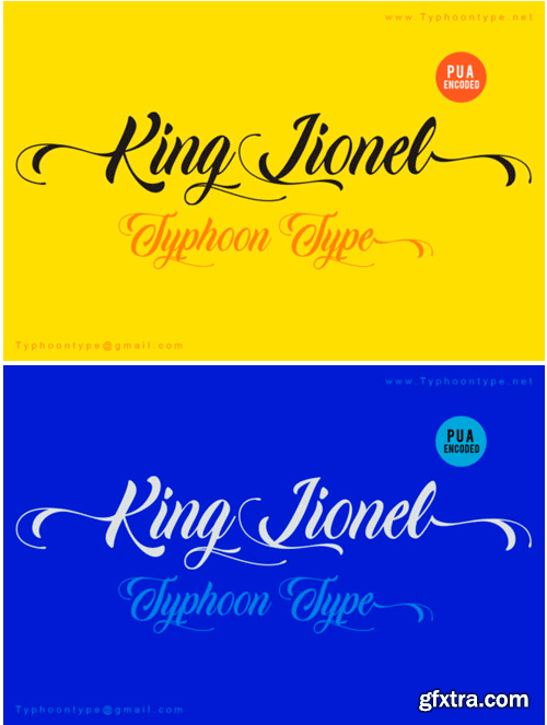 King Lionel Font