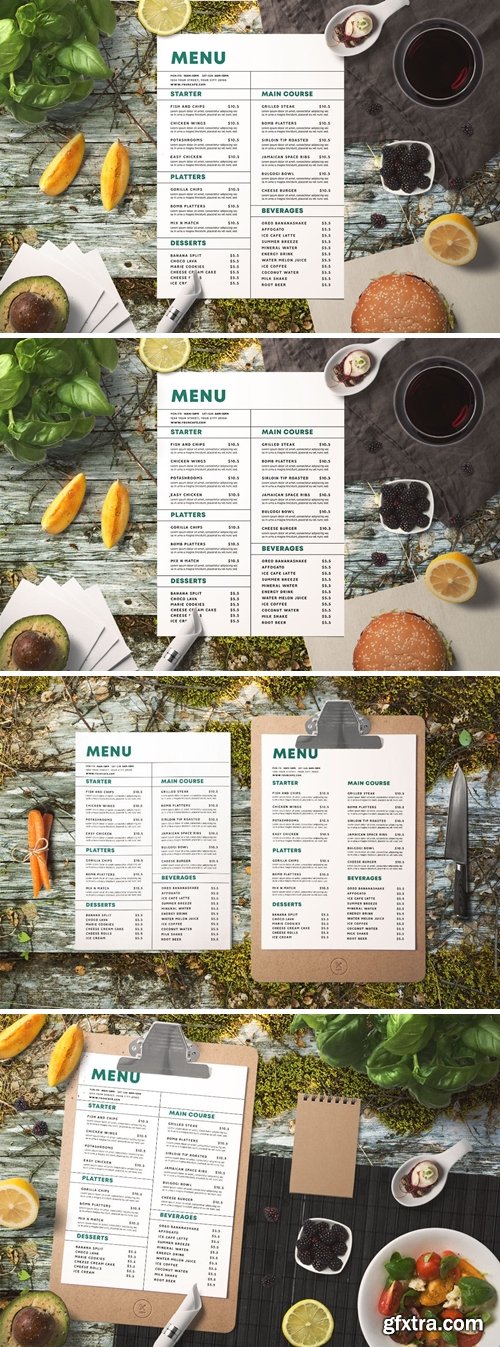 Classic Food Menu