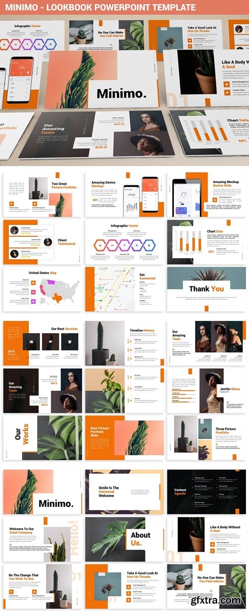 Minimo - Lookbook Powerpoint Template