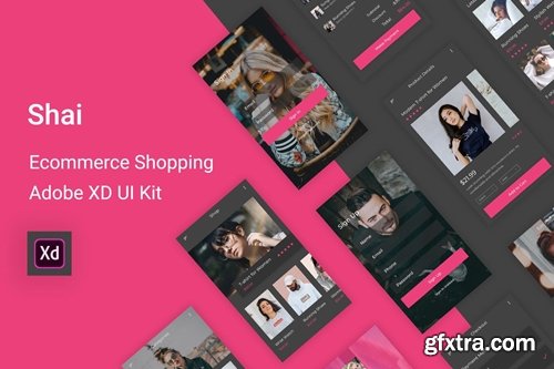 Shai - Ecommerce Shopping UI Kit for Adobe XD