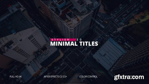 VideoHive Minimal Titles 19985939