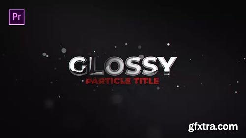 Videohive - Glossy Particle Title - 23865039