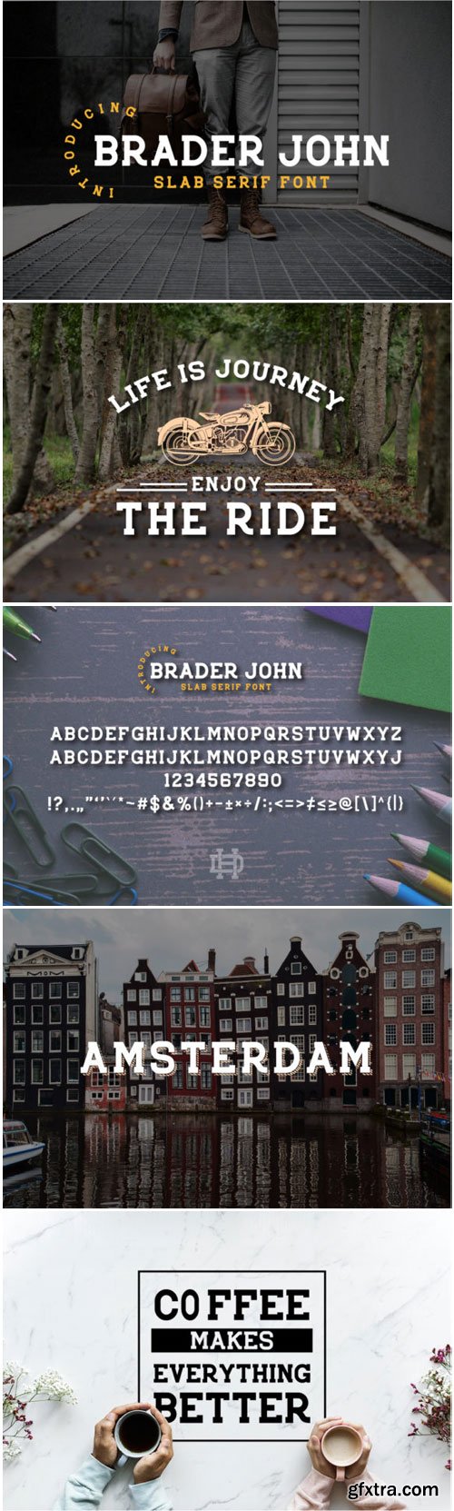 Braderjohn Font