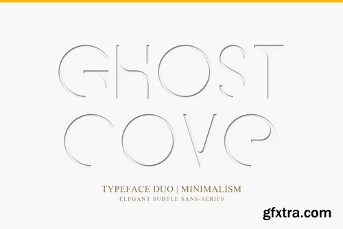 Ghost Cove Omega Sans Font Duo