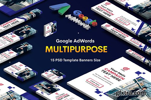 Multipurpose, Business, Startup Banners Ad