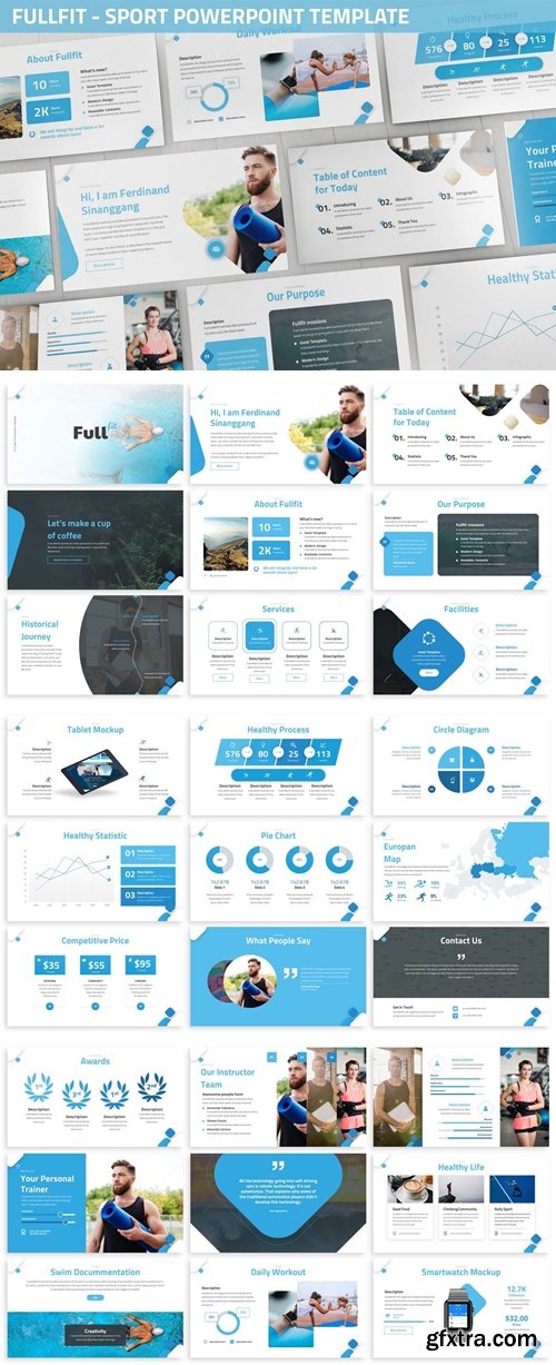 Fullfit - Sport Powerpoint Template