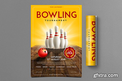 Bowling Tournament Flyer