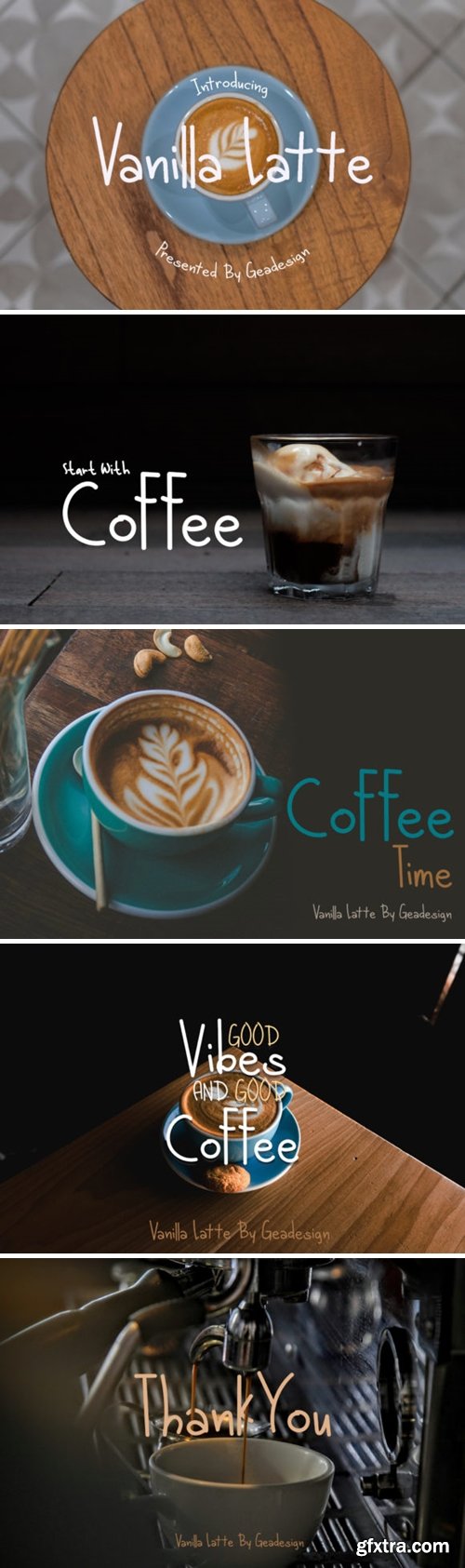 Vanilla Latte Font