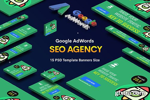 SEO, Marketing Agency Banners Ad