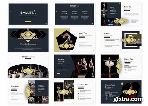 Balleta - Powerpoint Google Slides and Keynote Templates