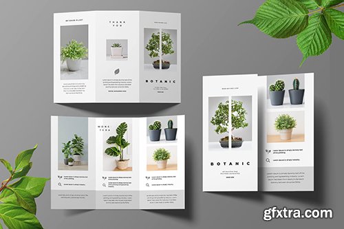 Botanical Trifold Brochure