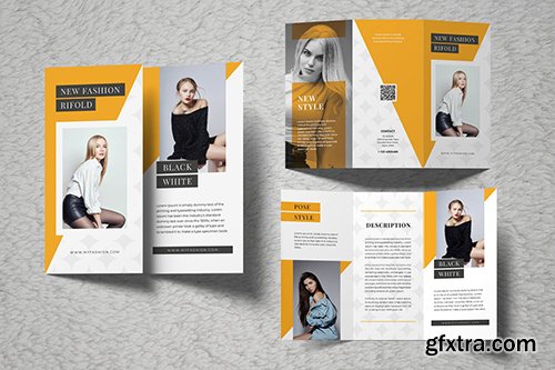 Trend Fashion Trifold Brochure