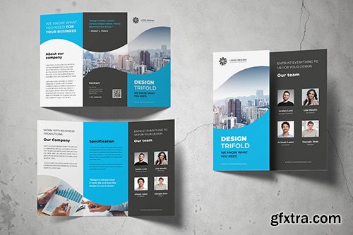 Business Corporate Trifold Brochure