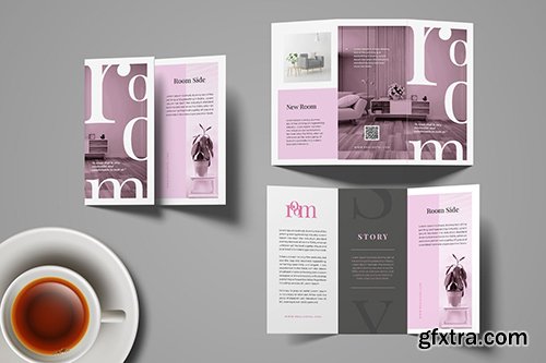 Interior Design Trifold Brochure