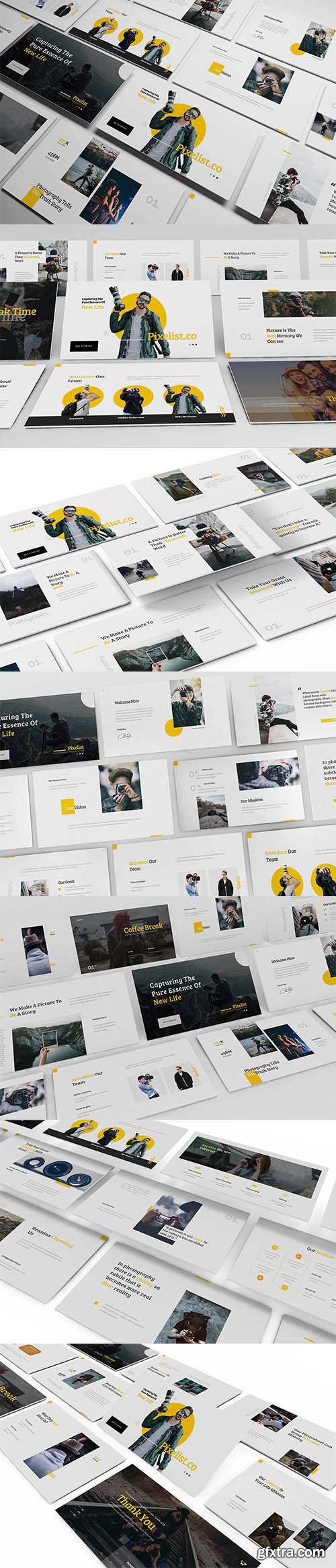 Pixelist - Photography Powerpoint Template