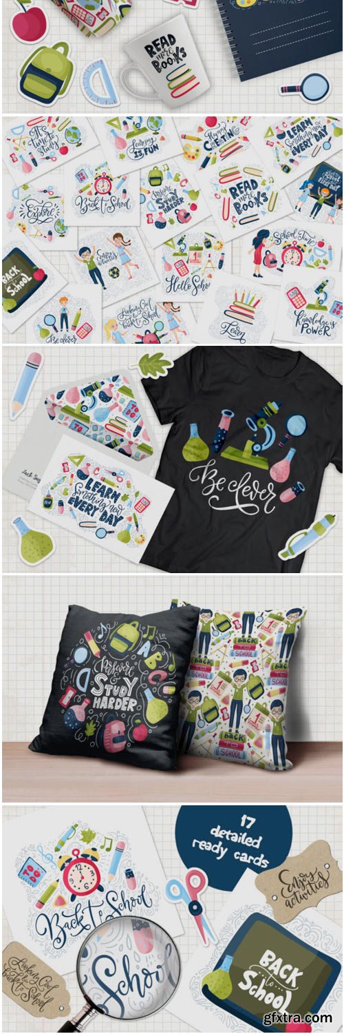 Back to School. Big Graphic Set. 1582595