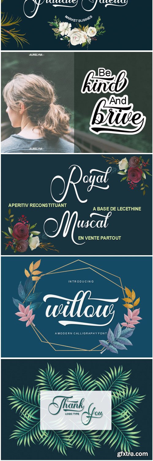 Aurelyna Script Font