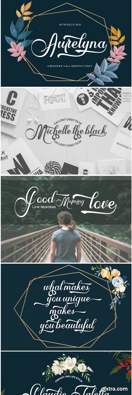 Aurelyna Script Font