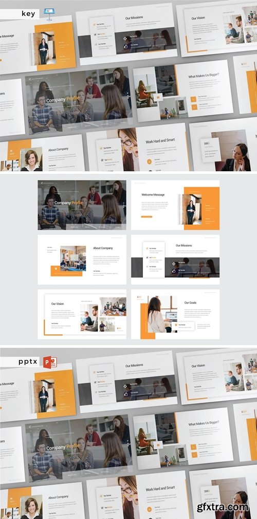 COMPANY PROFILE - Multipurpose Powerpoint and Keynote Template