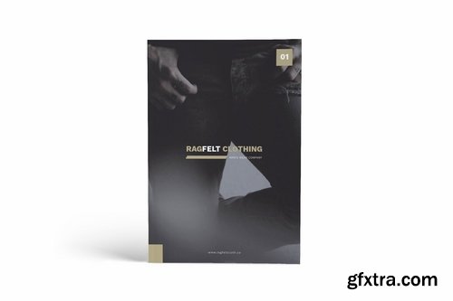 Man Fashion A4 Brochure Template