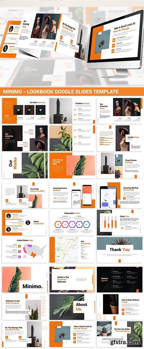 Minimo - Lookbook Google Slides Template