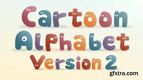 Videohive - Cartoon Alphabet II | After Effects Template - 11981729