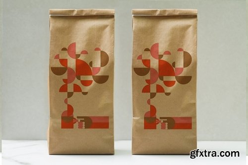 Coffee Craft Bag Mockup