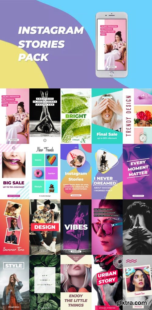 Videohive - Instagram Stories Pack - 22078398