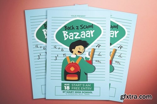 Back To School Bazaar Flyer